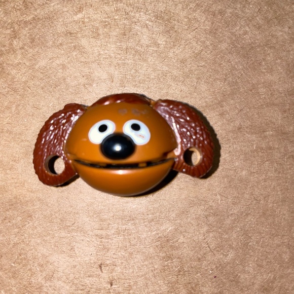 1 Rare Retro Shoe Gear The Muppets 1988 Rowlf Vintage Shoelace Bow Biters - Picture 10 of 10